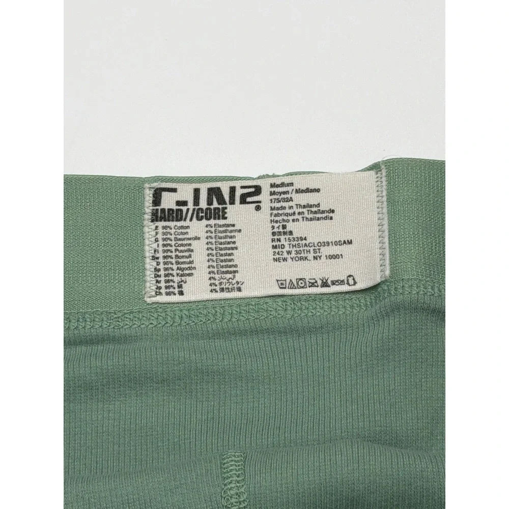 C-In2 HARD‎ CORE Men's Ribbed Briefs Underwear Sage Green Medium